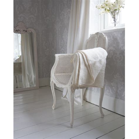 The french bedroom company collections of french furniture, contemporary lighting and quirky accessories are for those who want a bit of sassy french style in their bedroom. Provencal Rattan White French Chair, French Bedroom Company