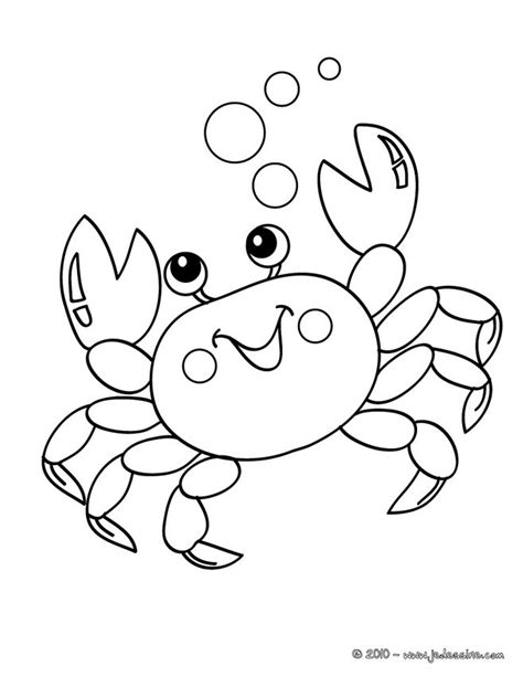 Crabe Dessin Facile Dessin De Crabe Crabe Dessin Activité Manuelle