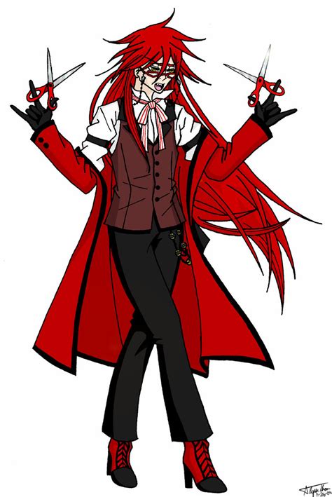 William, much to his disgust, then thanks sebastian and drags grell away by her hair. Grell Sutcliff by animerocks4 on DeviantArt