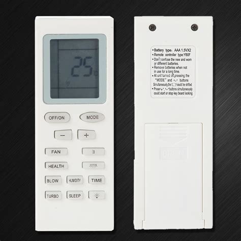 Air conditioner remote controls are becoming increasingly complex. Replacement Air Conditioner Remote Control For Gree YB1FA ...
