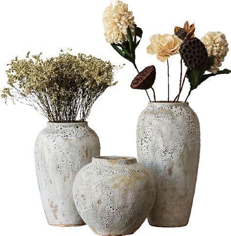 Ceramic Floor Vase Modern Living Room Decoration Large Dried Flower