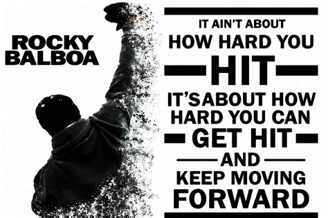 Diy Frame Rocky Balboa Keep Moving Forward Motivational Inspirational