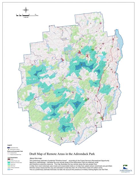 Adirondack Park Agency Map Cities And Towns Map
