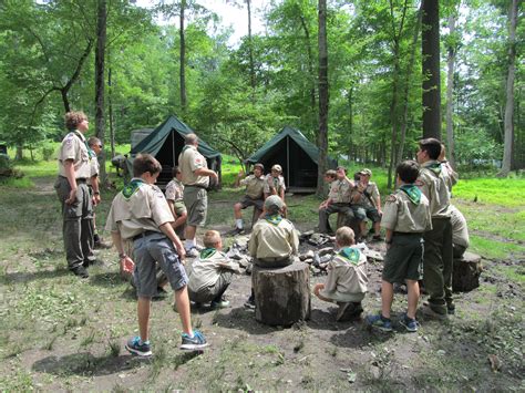Troop Summer Camp Boy Scout Troop