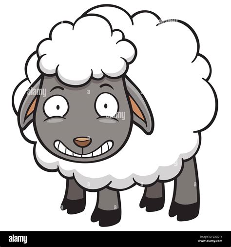 Smiling Sheep Cartoon Cut Out Stock Images And Pictures Alamy