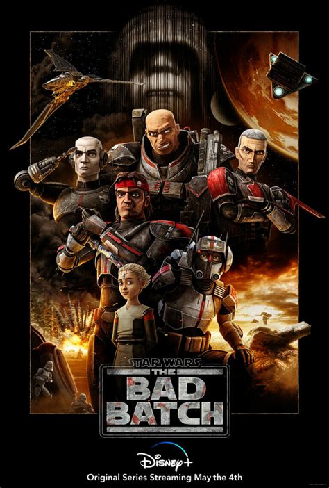 New Poster Released For Star Wars The Bad Batch Disney Plus Informer