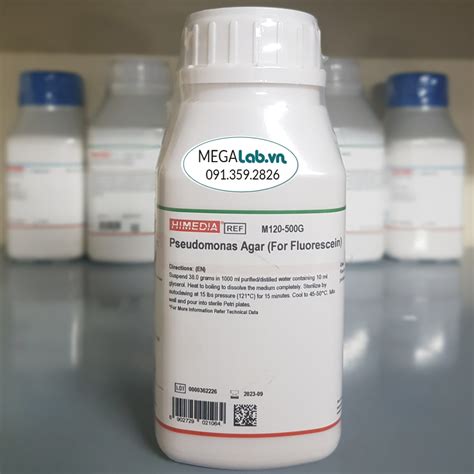 Pseudomonas Agar For Fluorescein M120 500g Megalab