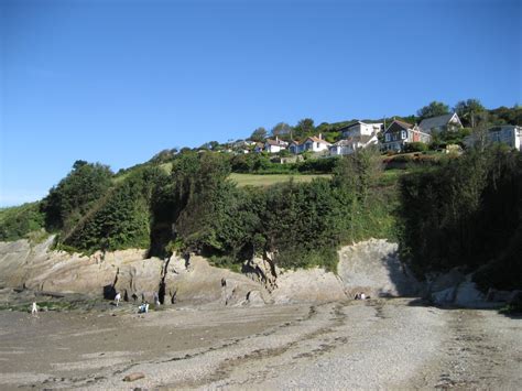 Low Tide In The Bay At Combe Martin Devon By William Bedell At