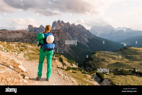 Hiking Sunset At Monte Campedelle And Col De Le Bisse Sesto Dolomites