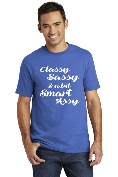 usa made classy sassy bit smart assy cute flirty graphic tee american t shirt