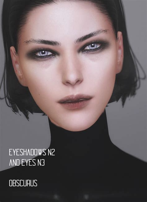 Eyeshadows And Eyes Obscurus Sims On Patreon Sims Sims 4