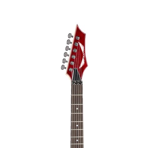 Disc Dean Custom 350f Floyd Rose Electric Guitar Trans Red At Gear4music