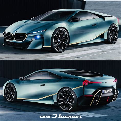 Bmw I8 M Is Illustrated As Xms Sports Car Sibling An Heir To I8 And