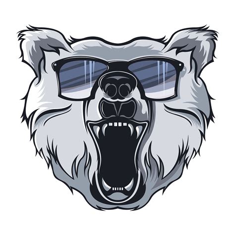 Bear Logo Illustration On Behance Hewan Seniman Ilustrator
