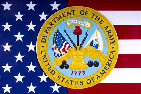 United States Department Of The Army Editorial Stock Photo Image Of