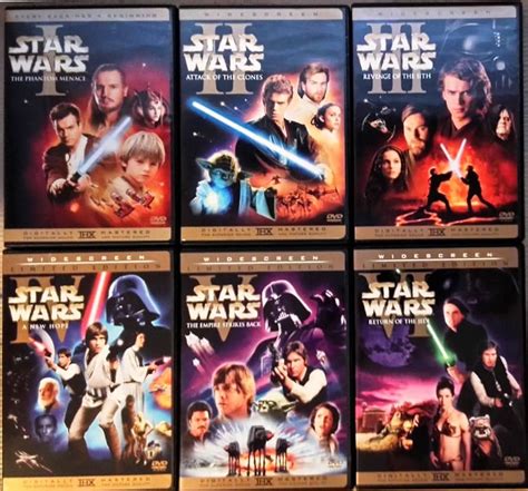 Star Wars Dvd Complete Movie Set Episodes I Ix Box Set Ph