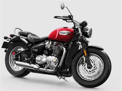 With a direct bloodline to the very first 1959 landmark triumph bonneville, the updated 2021 bonneville family encompasses the legendary spectrum of modern classic motorcycle icons from the original timeless t100 and t120 to the custom. Triumph Bonneville Speedmaster Launched In India - Price ...