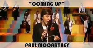 Quot Coming Up Quot Song By Paul Mccartney Music Charts Archive