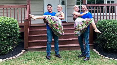 Twin Sisters Who Married Twin Brothers And Live In The Same Home