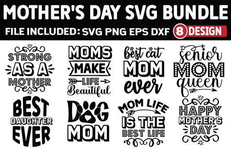 Mothers Day Svg Bundle Free Graphic By Ak Artwork · Creative Fabrica