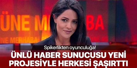 Cnn türk spikerleri en mutlu günlerinde karalara büründü. Haber sunucusu Gülay Özdem, spikerlikten oyunculuğa adım attı