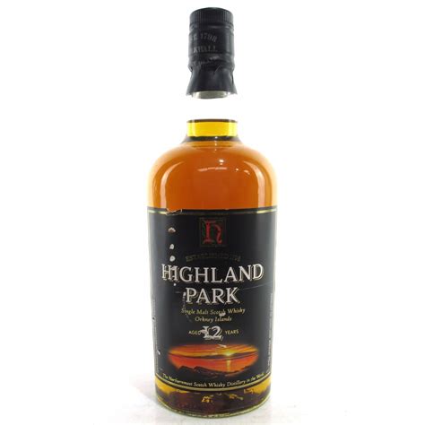 Highland Park 12 Year Old 1990s Whisky Auctioneer