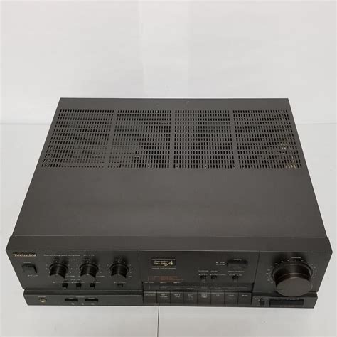 technics integrated amplifier su v7x integrated black 120w 120w used japan ebay