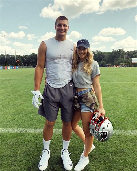 Rob Gronkowski Camille Kosteks Relationship Timeline Photos