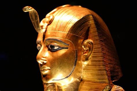 The Amazing Golden Mask Of King Psusennes From The King Tut Exhibit At