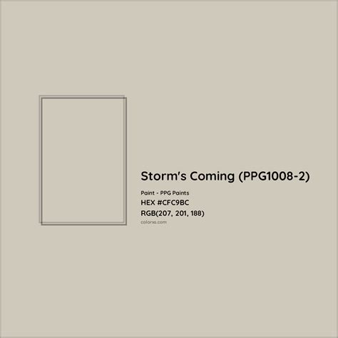 Ppg Paints Storms Coming Ppg1008 2 Paint Color Codes Similar Paints