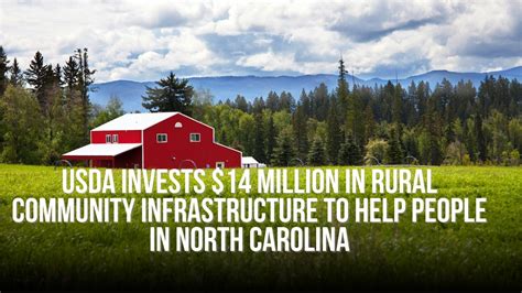 Usda Invests 14 Million In Rural Community Infrastructure To Help
