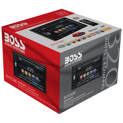 Boss Audio Bv9358b 320w Max Power Double Din Dvd Player 62