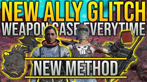 Fallout 76 New Ally Glitch Method Weapon Case Everytime Unlimited