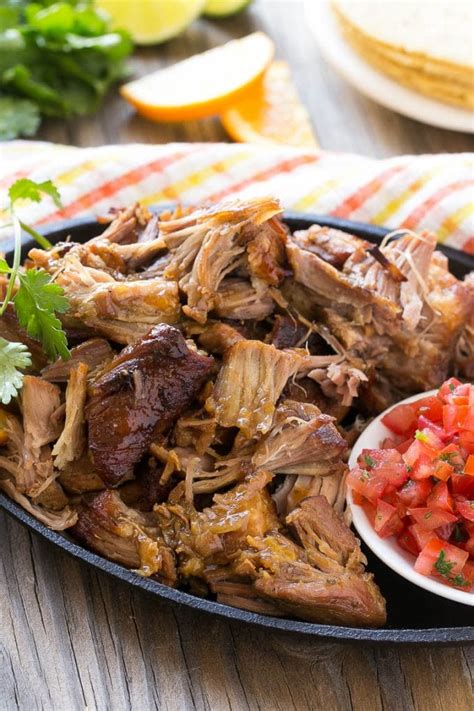 Pork Carnitas Mexican Pulled Pork Dinner At The Zoo