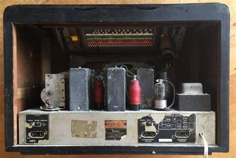 The Nz Vintage Radio Project Mullard Model 736 1946