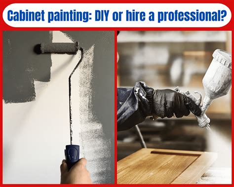 DIY Cabinet Painting or Hire a Professional?