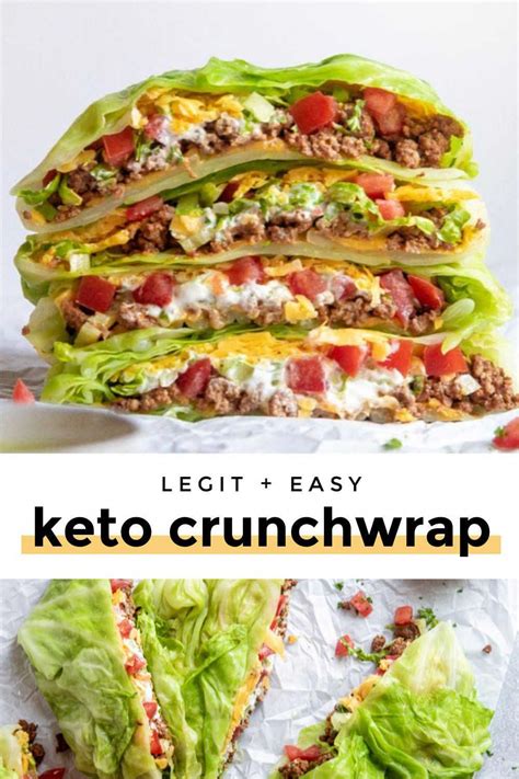 Most of those calories come from fat (35%) and carbohydrates (53%). Low Carb Crunchwrap Supreme (Legit + Easy!) | Recipe ...