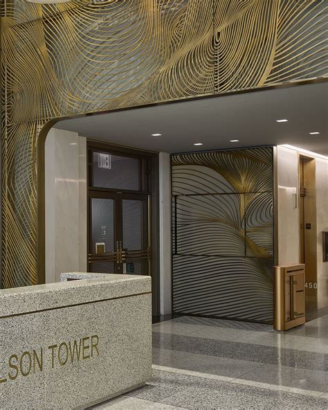 450 Seventh Ave Lobby Feature Amuneal Magnetic Shielding And Custom