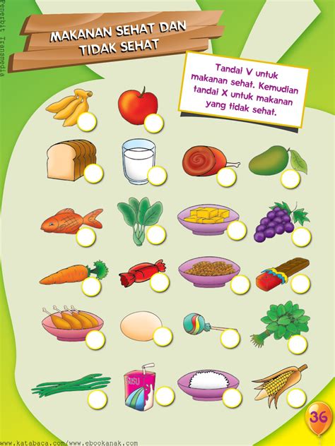 Mengenali makanan /minuman yang berkhasiat dan tidak berkhasiat. Mengenal Makanan Sehat dan Makanan Tidak Sehat | Ebook Anak