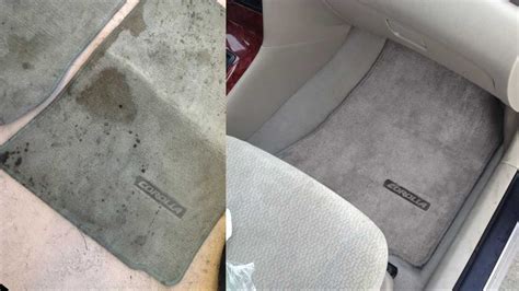 The best way to do that is to just wash it all off, but heaven help you if you go to an automatic carwash. Super Clean Car Floor Mats - YouTube