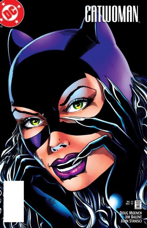 Batcatromance “ Favourite Catwoman Covers Number 2 Catwoman Vol 2 Issue 52 December 1997