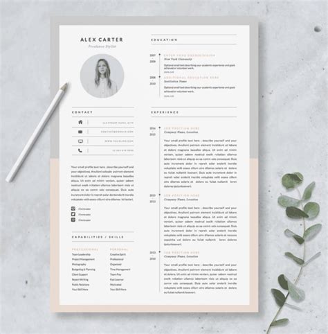 Resume Designs 12 Stunning Resume Design Ideas