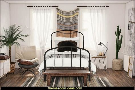 In this clean and contemporary bedroom, an upholstered armchair in a red southwestern stripe adds just a dose of. Decorating theme bedrooms - Maries Manor: Southwestern ...