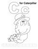 Boys are usually fond of cars, superheroes, comics, and robots. Letter Cc printable coloring pages | Download Free Letter ...