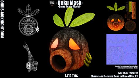 Deku Mask By Kris Mcknight On Deviantart