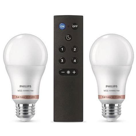 Philips 60 Watt Equivalent A19 Led Smart Wi Fi Color Changing Smart