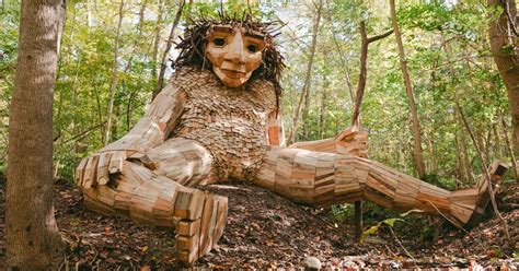 Giant Troll Sculptures Take Over Forests And Mountain Tops