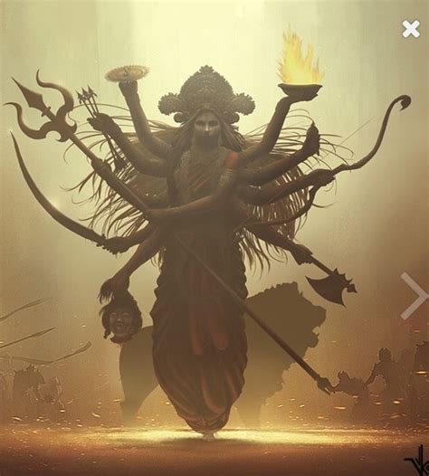 Modern Scary Kali Goddess