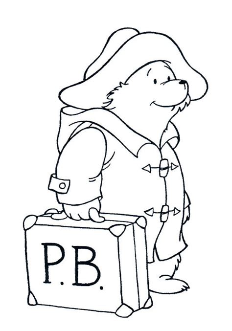 Paddington bear having a picnic coloring page. Homeschooling In Texas Lesson Plan/ Unit Studies ...