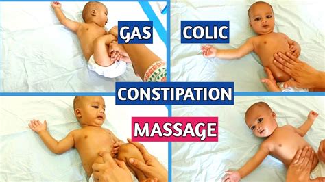 Baby Massage For Constipation Wind And Gas Mama Love English Soothing